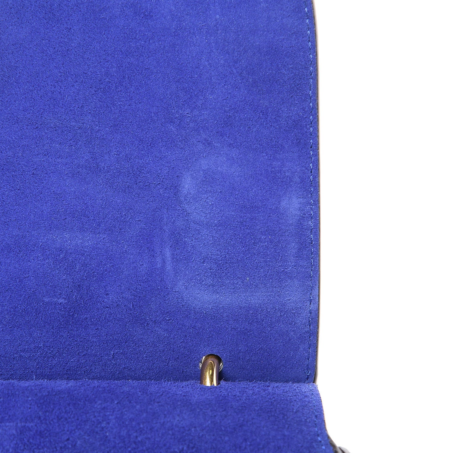Mulberry Calfskin Crocodile Embossed Small Amberley Satchel Cobalt Blue 9 of 9