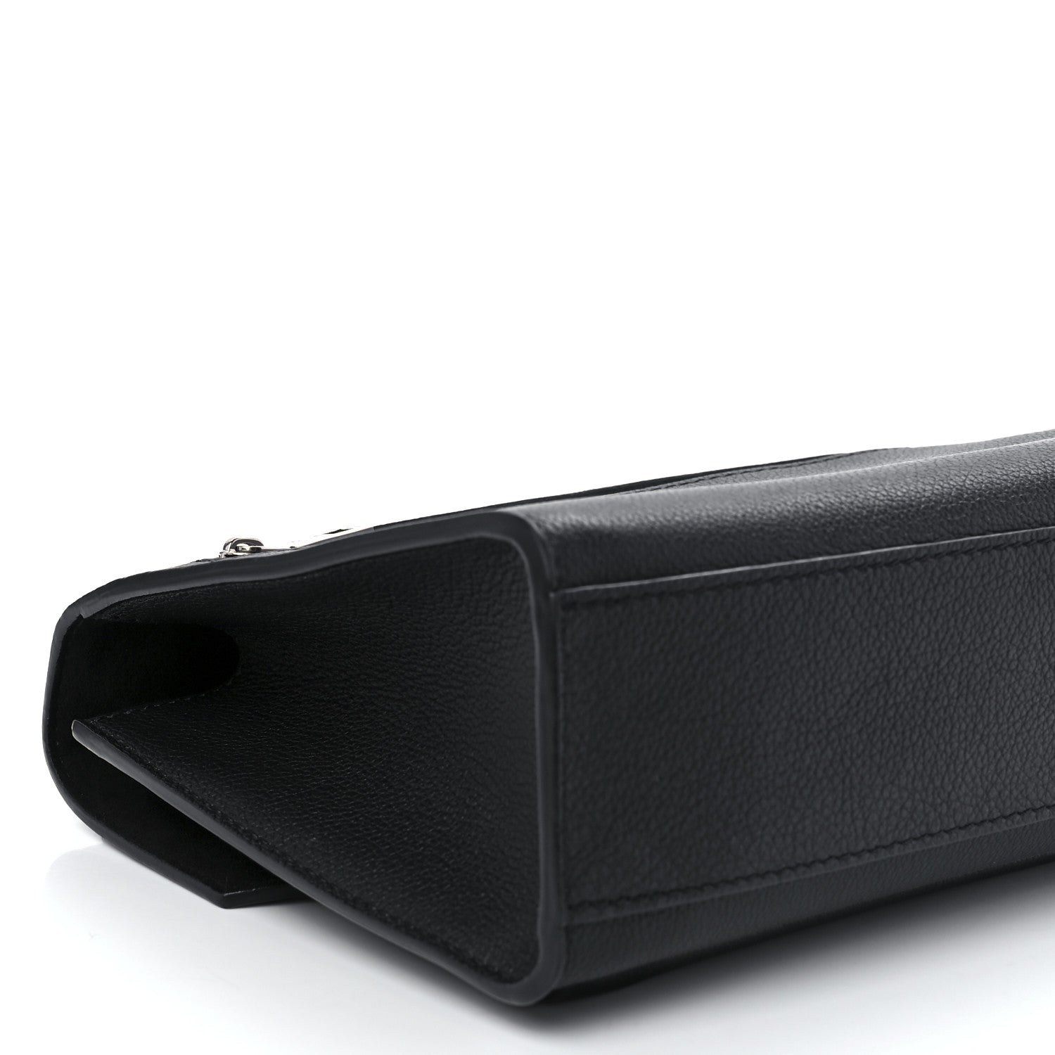 Louis Vuitton Soft Calfskin Mylockme Chain Bag BB Black 11 of 12