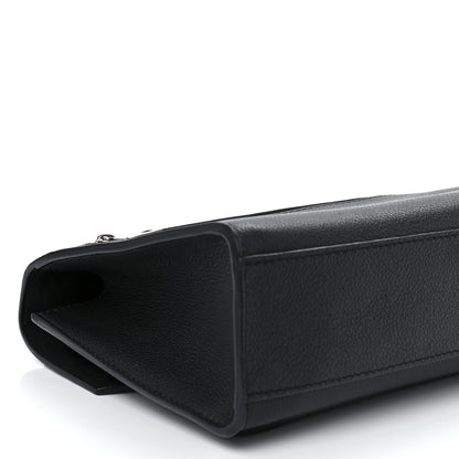 Louis Vuitton Soft Calfskin Mylockme Chain Bag BB Black 11 of 12
