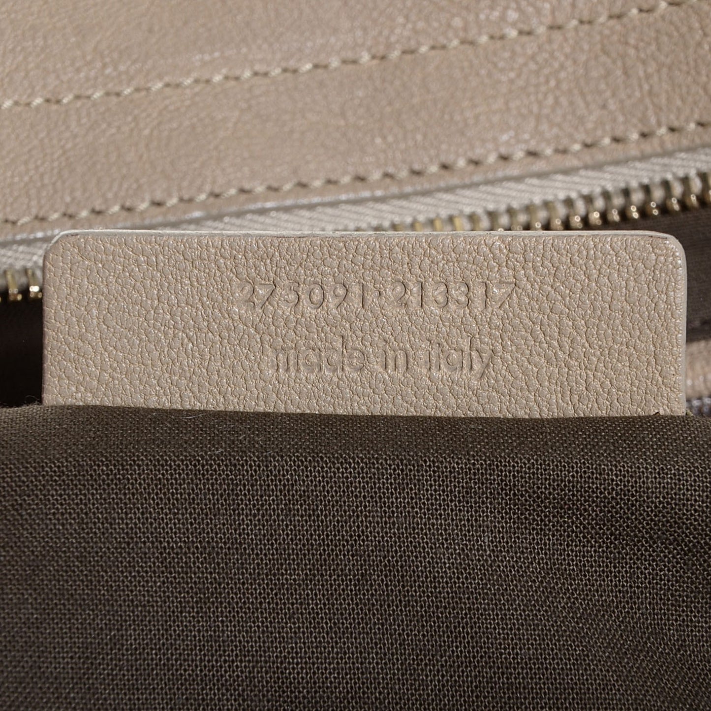 Sheepskin Large Cabas ChYc Beige