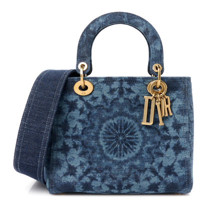 Christian Dior Denim Medium KaleiDiorscopic Lady Dior Blue 1 of 10