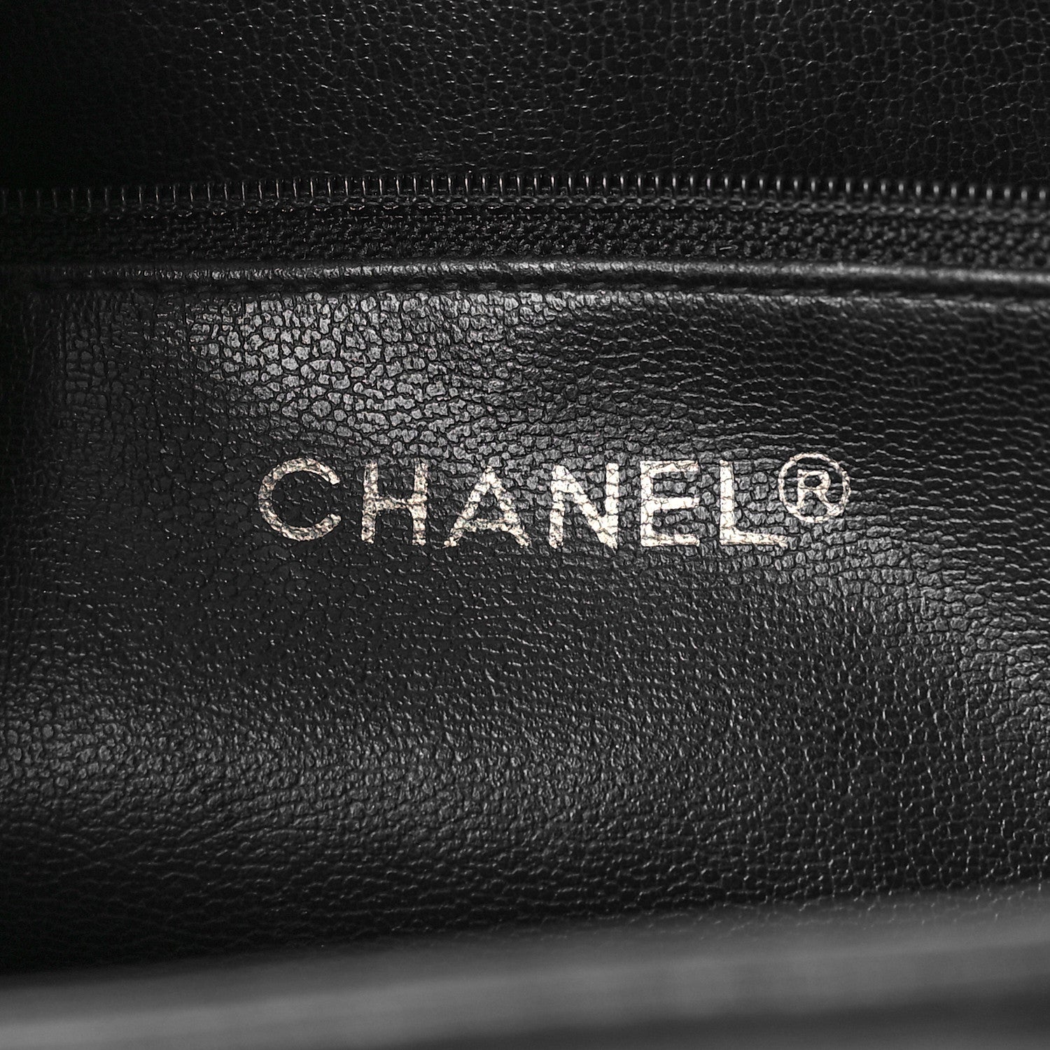 Chanel Lambskin Quilted Shopping Tote Black 6 of 9