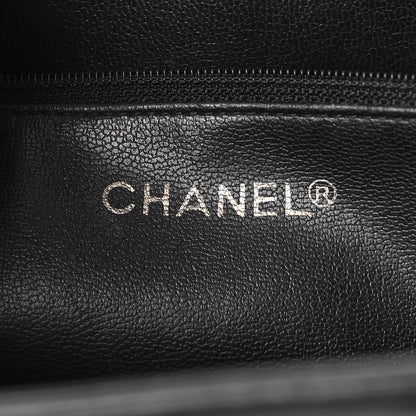 Chanel Lambskin Quilted Shopping Tote Black 6 of 9