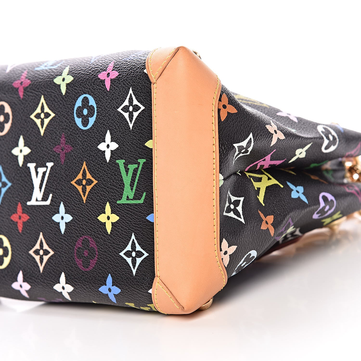 Louis Vuitton Monogram Multicolor Audra Black 10 of 10