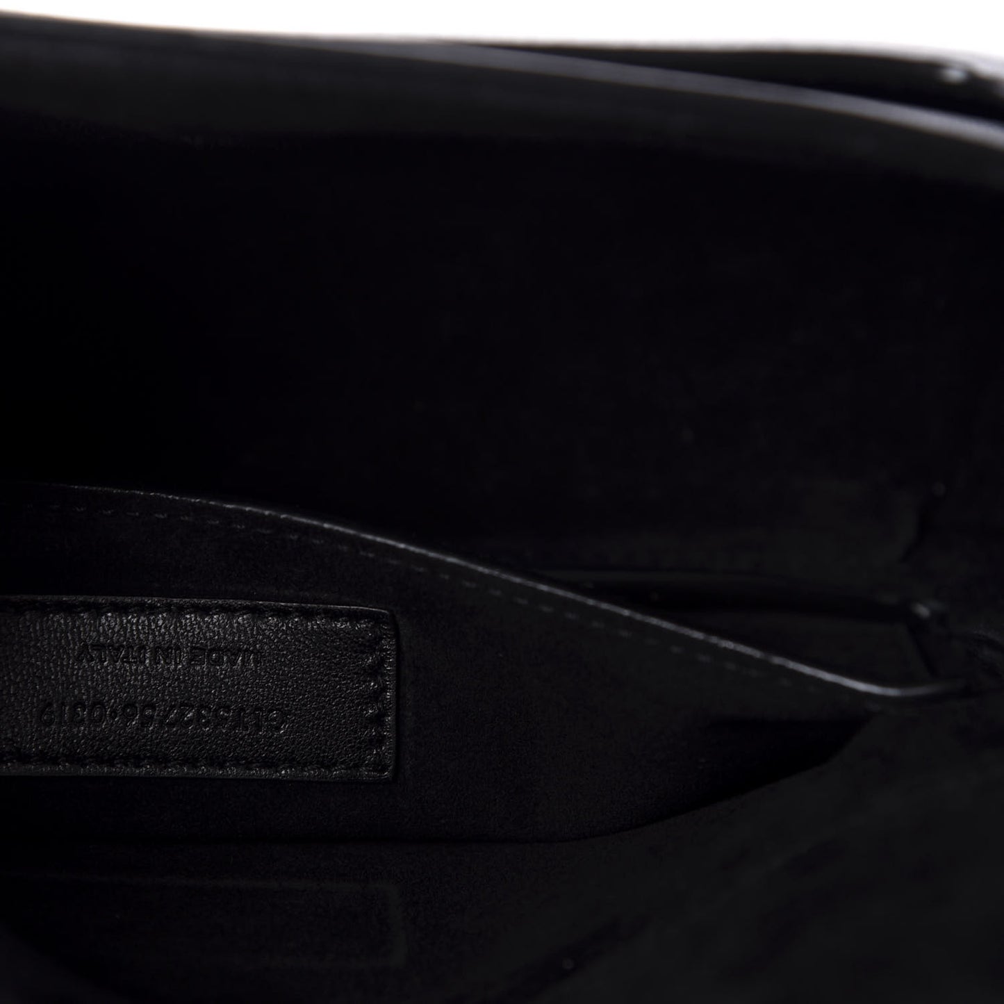 Calfskin Monogram Book Bag Black