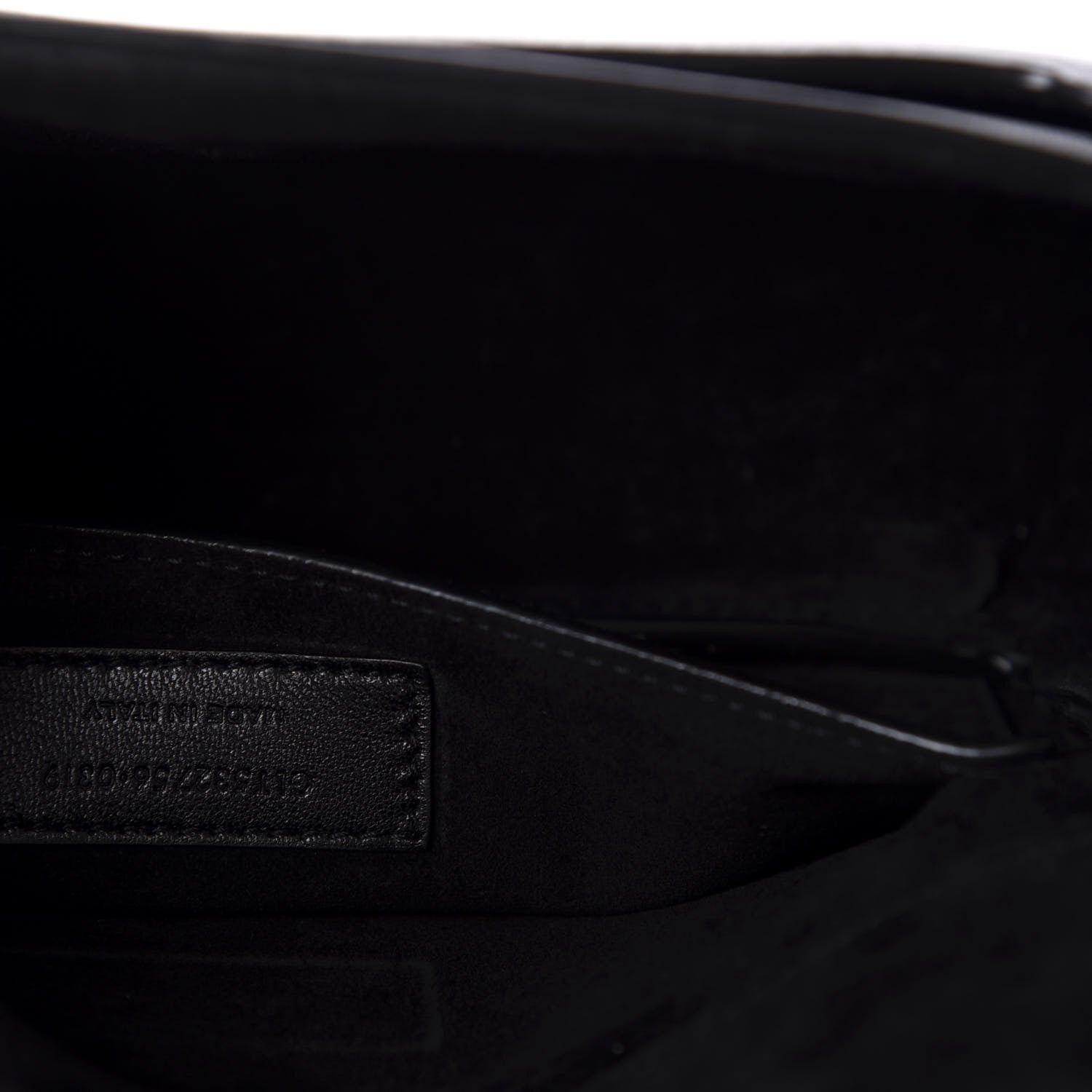 Saint Laurent Calfskin Monogram Book Bag Black 10 of 11