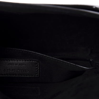 Saint Laurent Calfskin Monogram Book Bag Black 10 of 11