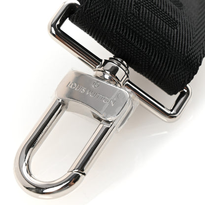 Louis Vuitton Nylon Alpha Messenger Strap Black Sky Blue 5 of 5
