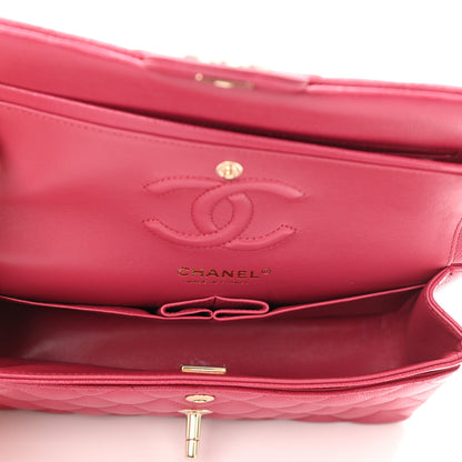 Chanel Caviar Quilted Small Double Flap Dark Pink 5 of 11