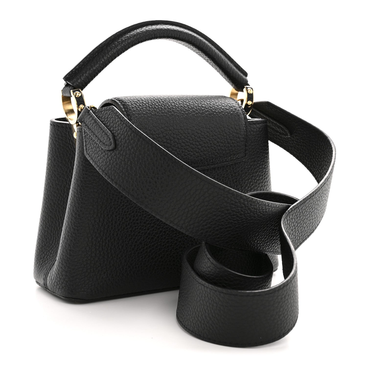 Louis Vuitton Taurillon Mini Capucines Black 3 of 11