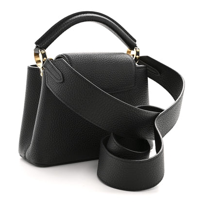 Louis Vuitton Taurillon Mini Capucines Black 3 of 11