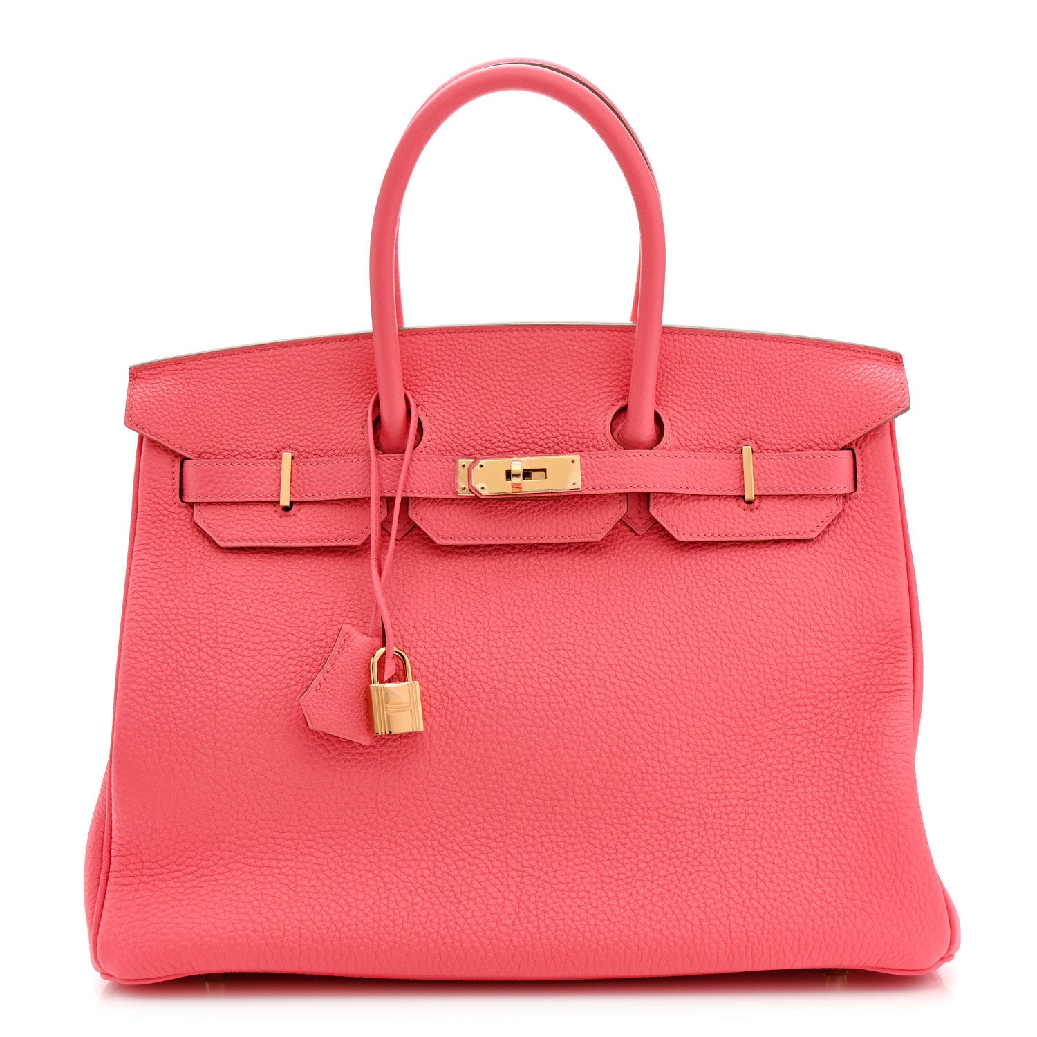 Hermes Togo Birkin 35 Rose Lipstick 1 of 11