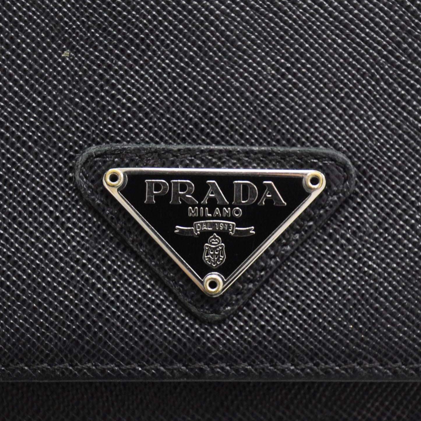 Saffiano Wallet Nero Black