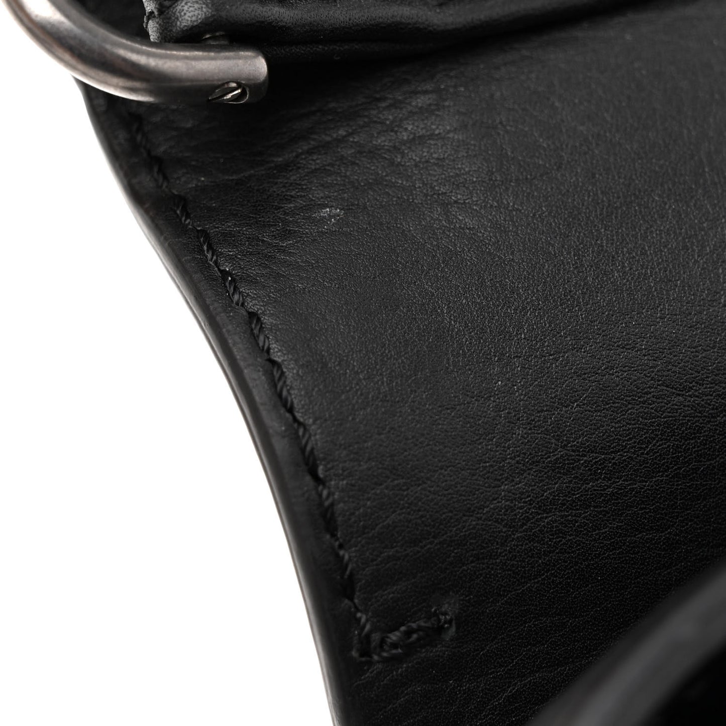 Calfskin Large Happy Cross Body Black