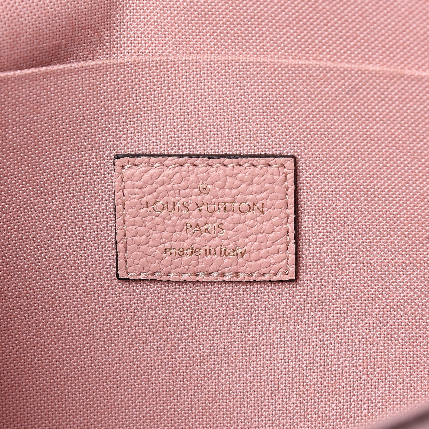 Louis Vuitton Empreinte Pochette Felicie Chain Wallet Rose Poudre 6 of 12