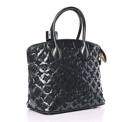 Louis Vuitton Patent Lambskin Fascination Lockit Vert Fonce 3 of 11