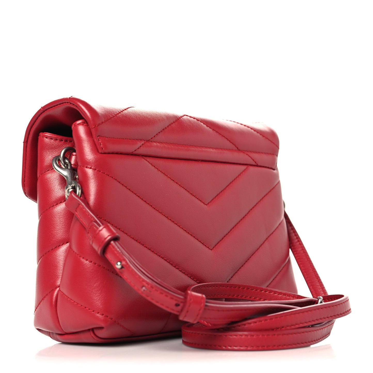 Calfskin Y Quilted Monogram Toy Loulou Crossbody Bag New Lipstick