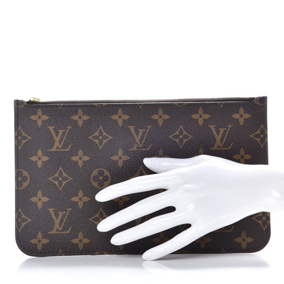 Louis Vuitton Monogram Neverfull MM GM Pochette 2 of 9