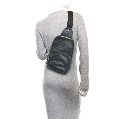 Louis Vuitton Damier Graphite Avenue Sling Backpack 2 of 9