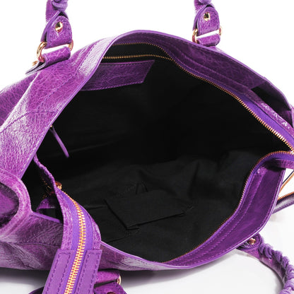 Balenciaga Agneau Giant 12 Gold Hardware City Ultraviolet 9 of 13