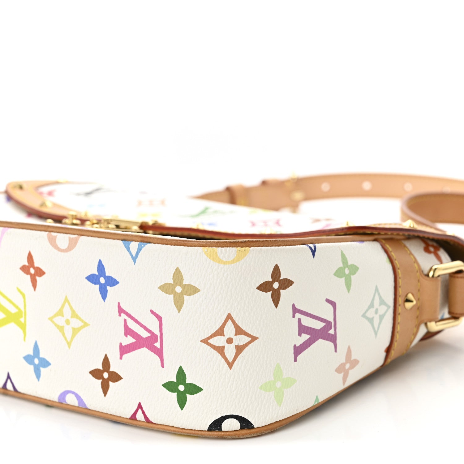 Louis Vuitton Monogram Multicolor Sologne White 9 of 12