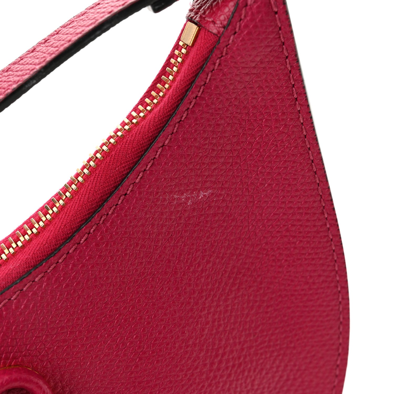 Valentino Garavani Grainy Calfskin Mini Vlogo Hobo Bag Blossom 10 of 11