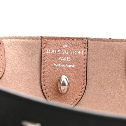 Louis Vuitton Calfskin Lockme Cabas Bois de Rose Black 6 of 14