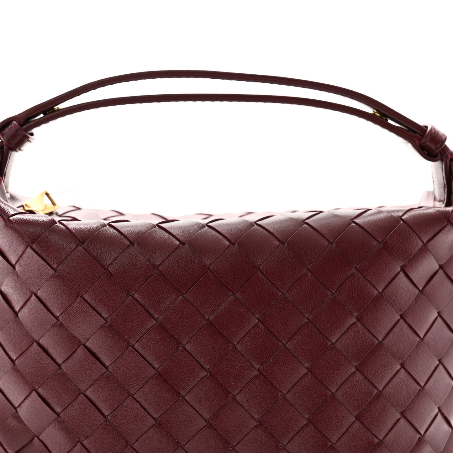Calfskin Nappa Intrecciato Mini Wallace Barolo