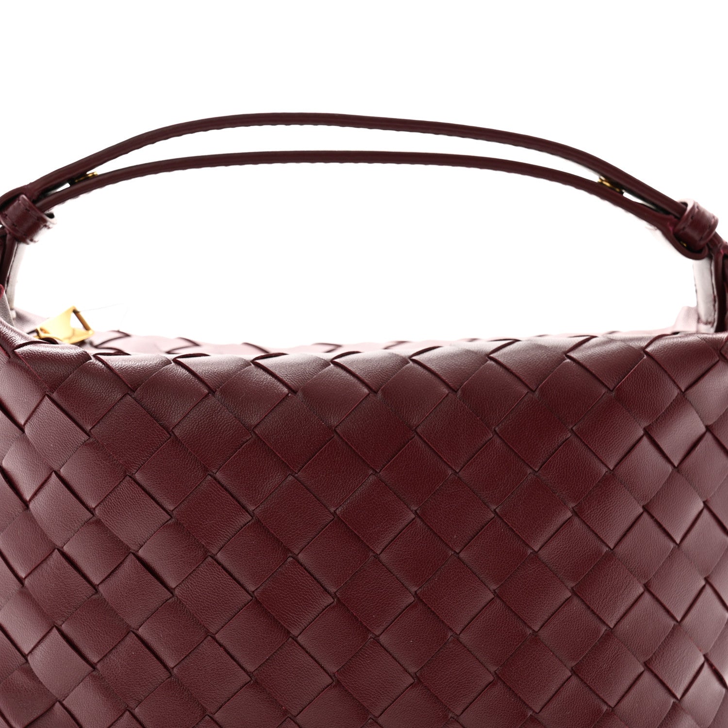 Bottega Veneta Calfskin Nappa Intrecciato Mini Wallace Barolo 8 of 10