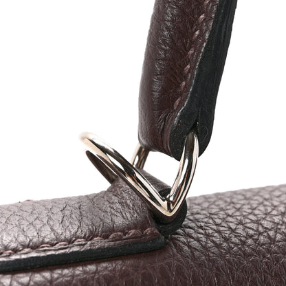 Hermes Togo Kelly Retourne 32 Chocolate 12 of 14