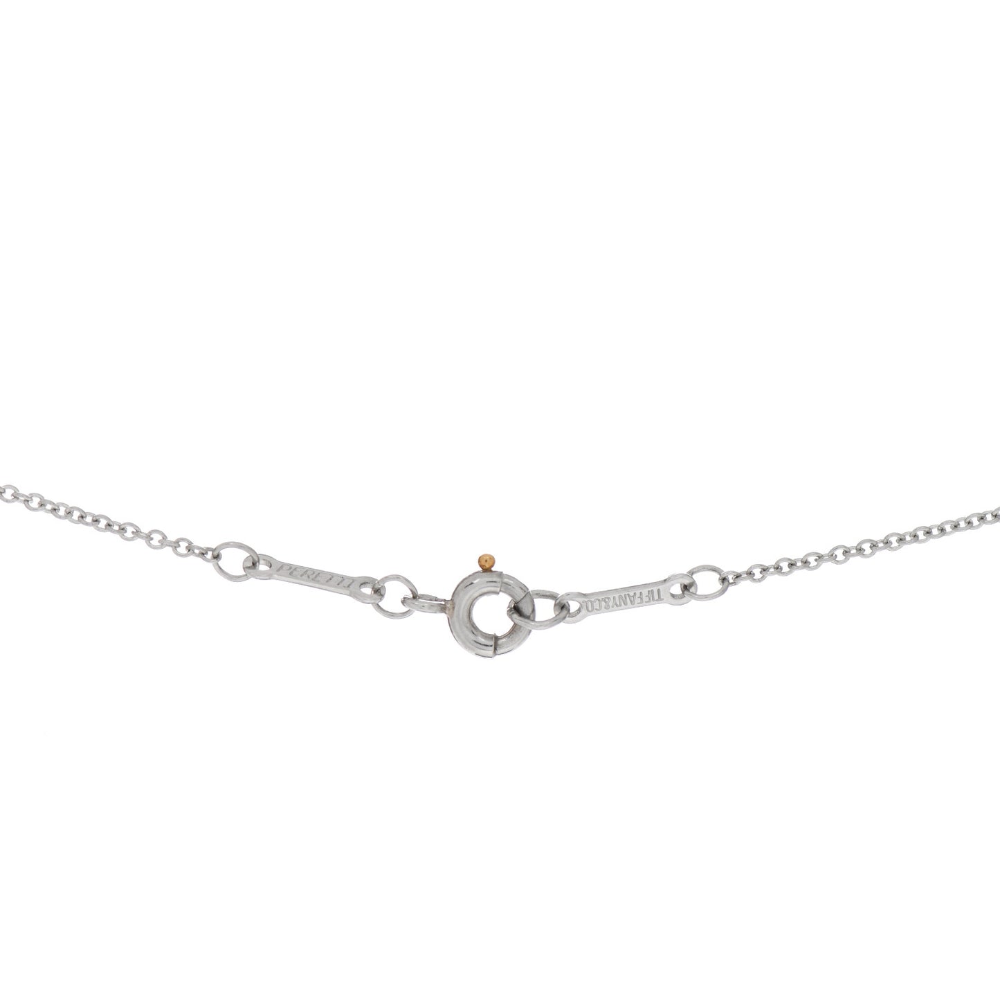 Platinum Elsa Peretti Diamonds by the Yard 6 Station Necklace