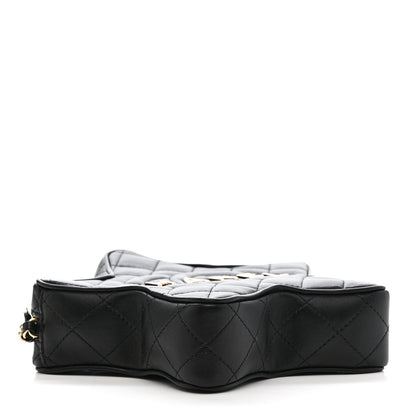 Chanel Lambskin Quilted Walk of Fame Star Bag Black 4 of 11