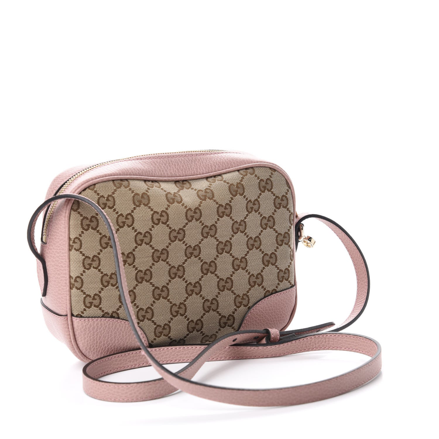 Gucci Monogram Mini Bree Messenger Bag Beige Soft Pink 3 of 10