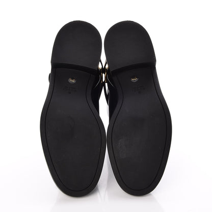 Gucci Calfskin Tess Horsebit Ankle Boots 37.5 Black 5 of 9