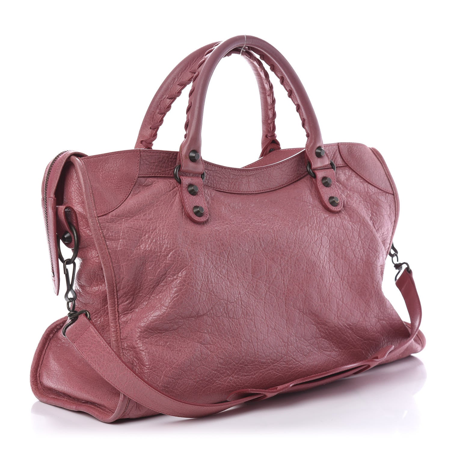 Balenciaga Agneau Classic Hardware City Rose Bombon Raspberry 3 of 9