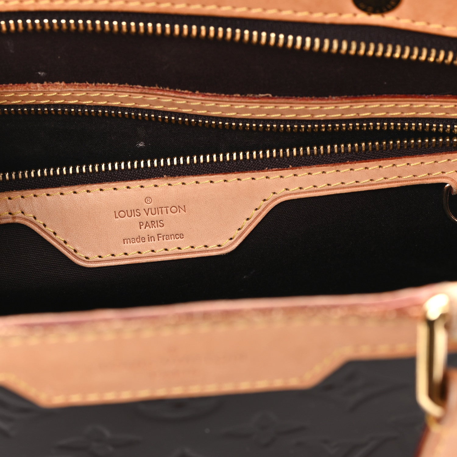 Louis Vuitton Vernis Brea GM Amarante 6 of 9
