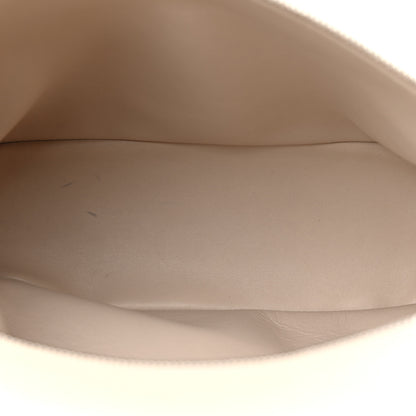 Loro Piana Grained Calfskin Extra Pocket L23.5 Backpack Dust Stone 5 of 16