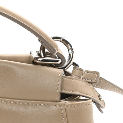 Fendi Nappa Mini Peekaboo Iconic Satchel Tortora 13 of 13
