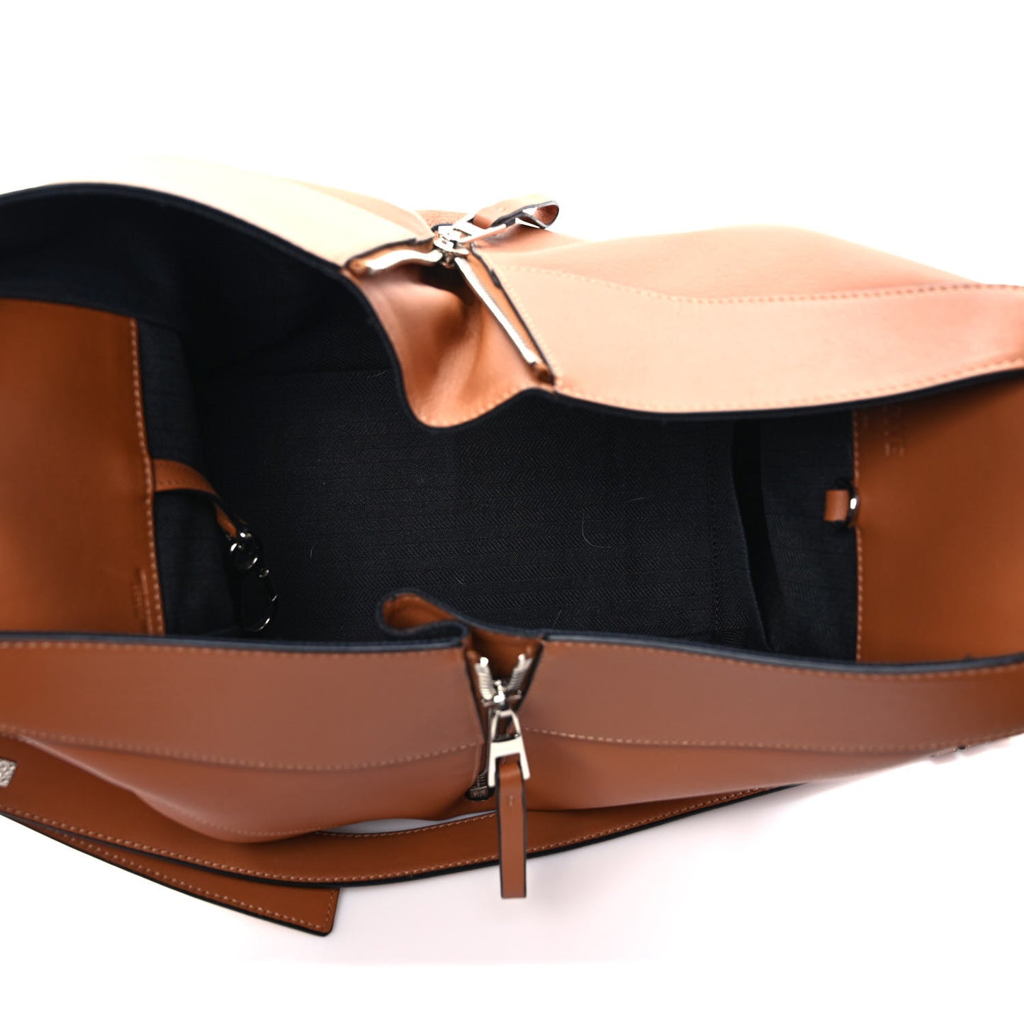 Calfskin Small Hammock Shoulder Bag Tan