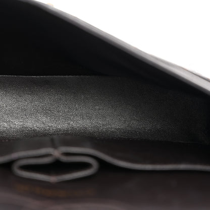 Chanel Caviar Quilted Medium Double Flap Dark Brown 5 of 11