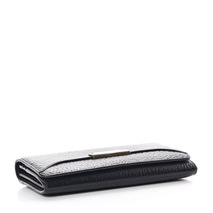 Burberry Heritage Grain Penrose Continental Wallet Black 4 of 8