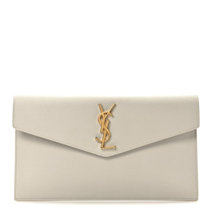 Saint Laurent Grain De Poudre Uptown Pouch Crema Soft 1 of 10
