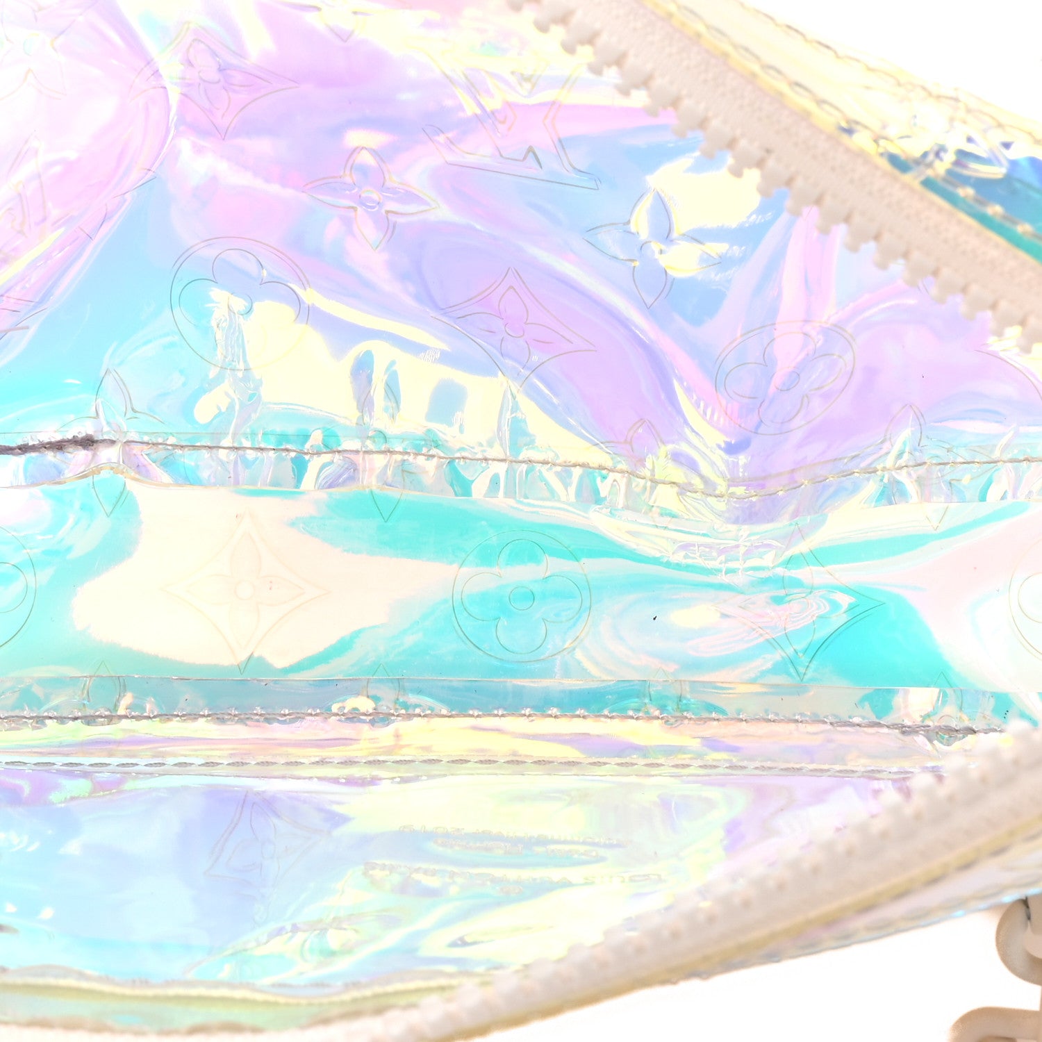 Louis Vuitton PVC Monogram Pochette Volga Iridescent Prism 5 of 8