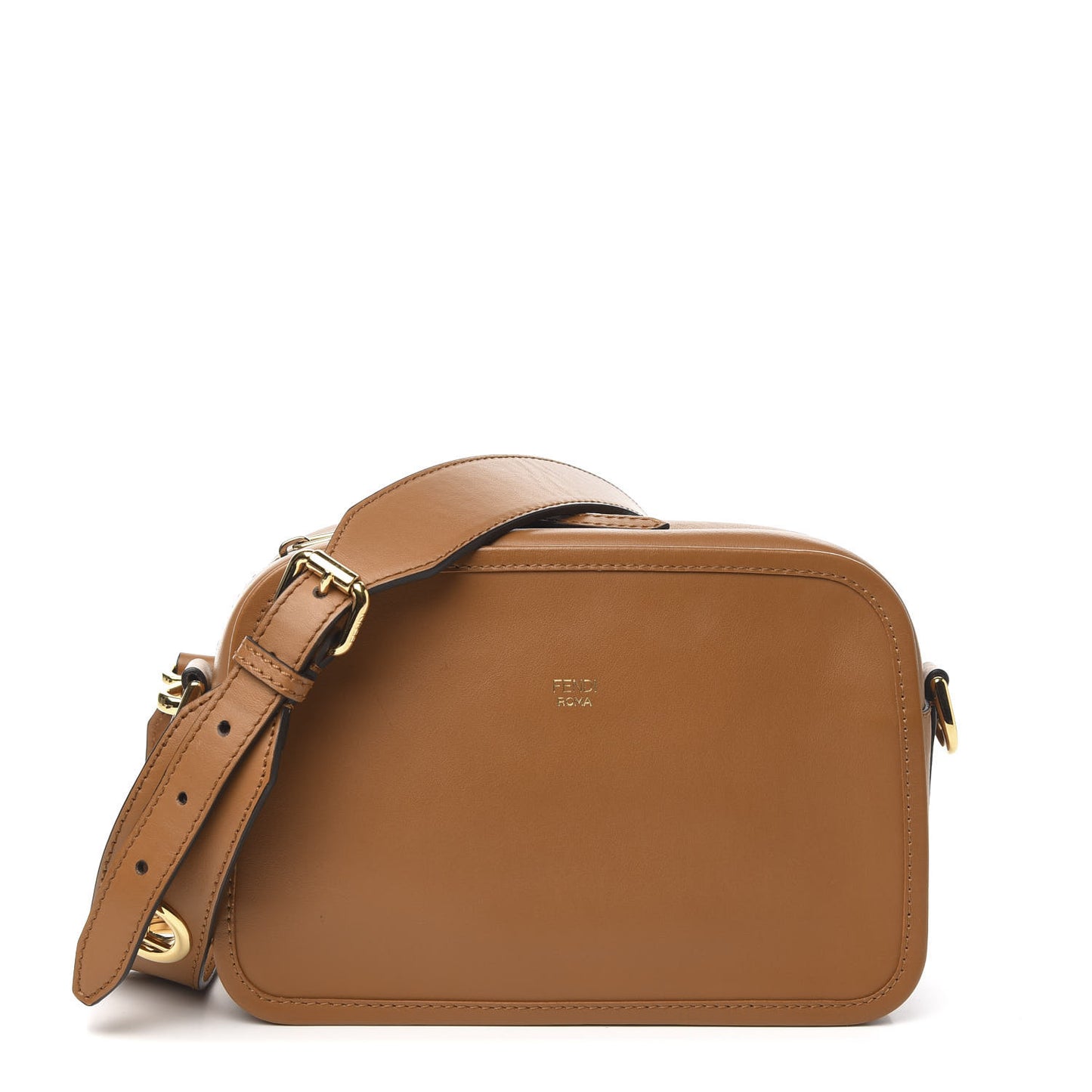 Vitello Century F is Camera Case Caramello