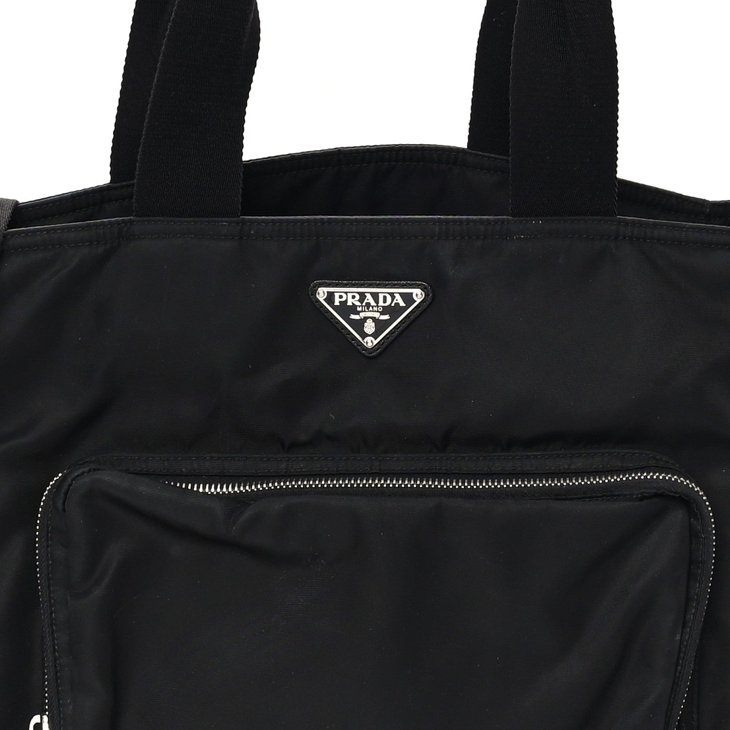 Prada Tessuto Nylon Vela Diaper Bag Black 8 of 12