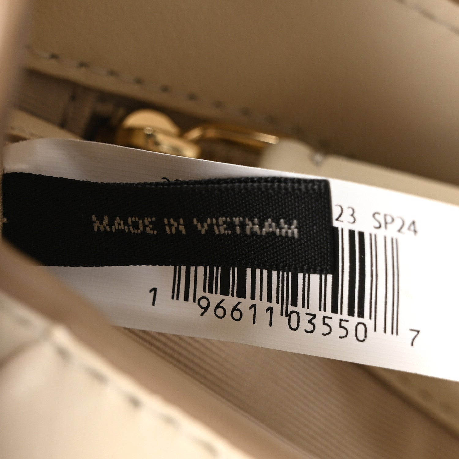 Marc Jacobs Calfskin Small The J Marc Saddle Cloud White 7 of 10