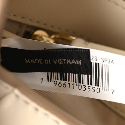 Marc Jacobs Calfskin Small The J Marc Saddle Cloud White 7 of 10