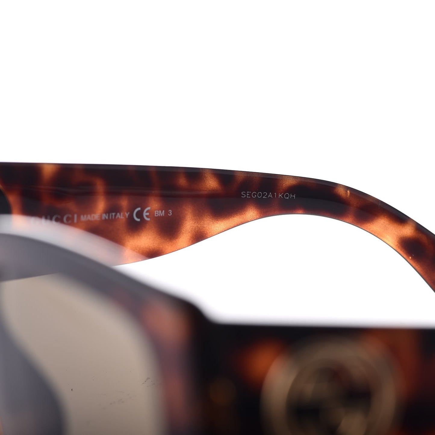 Acetate Optyl Square Sunglasses GG3837/F/S Dark Tortoiseshell