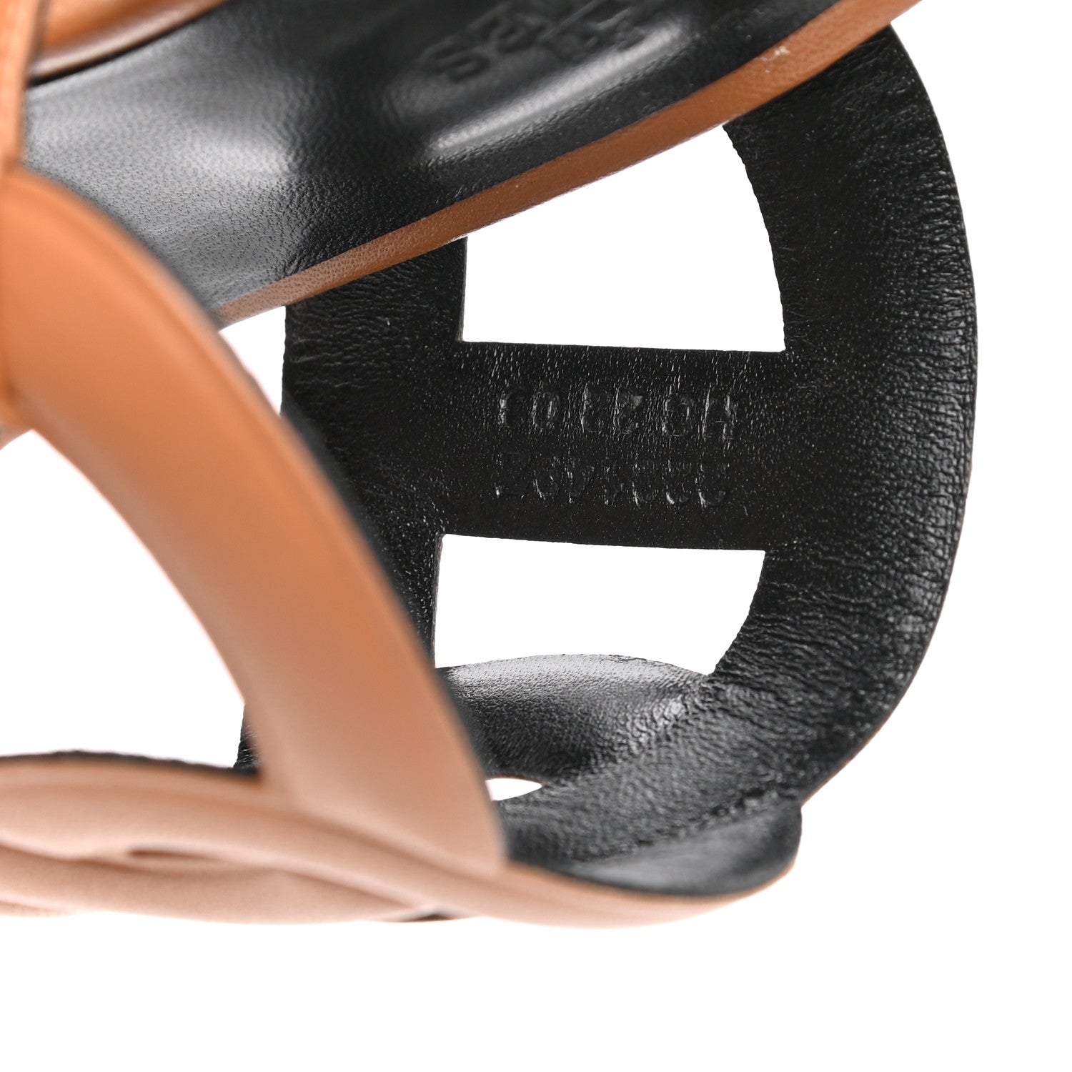 Hermes Nappa Figari 55 Sandals 36.5 Naturel 6 of 9