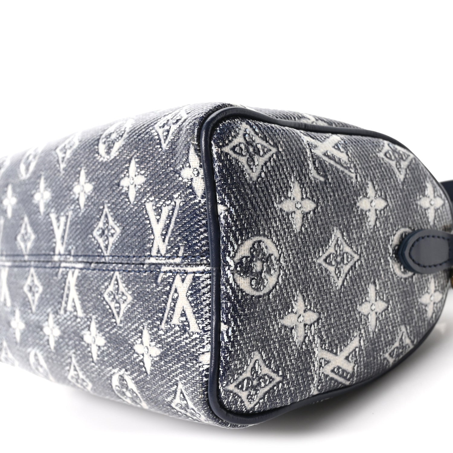 Louis Vuitton Monoglam Speedy Bandouliere 20 Blue 8 of 8